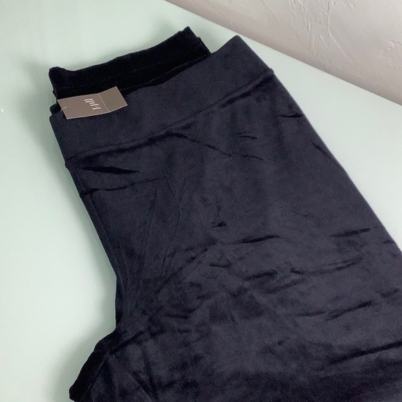 J Jill black Velour straight leg leggings pants size 3X NWT - Picture 12 of 14